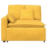 Modulaire bank Armleuning eindmodule met kussens 100 cm - thumbnail