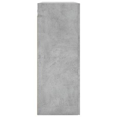 Hangkast 69,5x34x90 cm betongrijs Hangkast 69,5x34x90 cm betongrijs