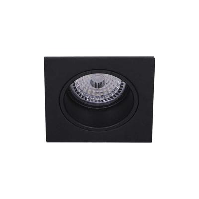 Artdelight Zwarte inbouwspotDownel vierkant - DL 2708 BL