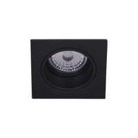 Artdelight Zwarte inbouwspotDownel vierkant - DL 2708 BL - thumbnail