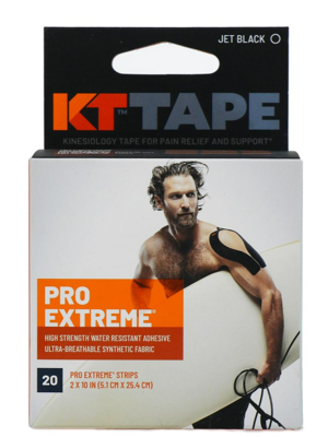 KT Tape Pro Extreme Extra Strong Strips Zwart KT Tape Pro Extreme Extra Strong Strips Zwart