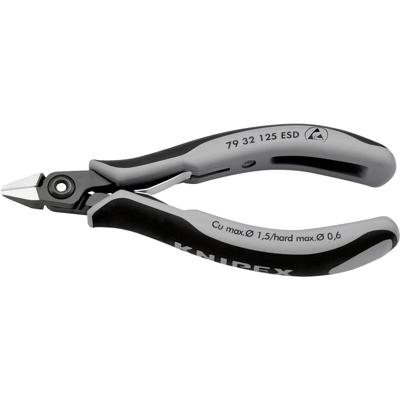 Knipex Zijsnijtang spitse-kop 125 mm ESD - 7932125ESD