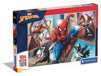 Clementoni legpuzzel super color maxi spiderman, 104st. - thumbnail