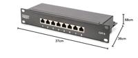 Digitus DN-10-SET-3-B rack 12U Vrijstaande rek Zwart - thumbnail
