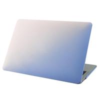 Crème stijl laptop plastic beschermende case voor MacBook Retina 12 inch A1931/A1534 (roze blauw) - thumbnail