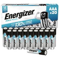 Batterij energizer max plus aaa alkaline 20st - thumbnail