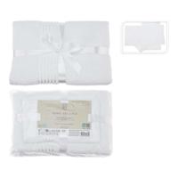 Handdoekenset Essentials Wit (3 Onderdelen) - thumbnail