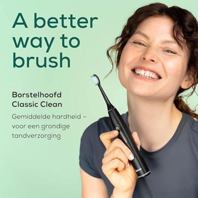 Beurer Bürstenköpfe Classic Clean 4 St. 10521 Reserve borstels Zwart - thumbnail