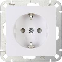 Kopp 920602002 Wandcontactdoos met randaarde Inzetstuk 1-voudig HK05 Arctisch-wit 1 stuk(s) - thumbnail