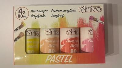 Acrylverf Pastel, 4dlg.