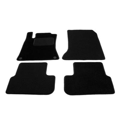 Automatten op maat - zwart stof - Mercedes CLA (C117/X117) vanaf 2013-