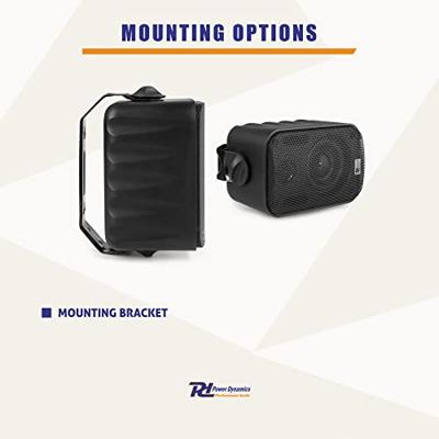 Power Dynamics BGO30 speakerset in/outdoor 3 inch 60W IPX5 Power Dynamics BGO30 speakerset in/outdoor 3 inch 60W IPX5