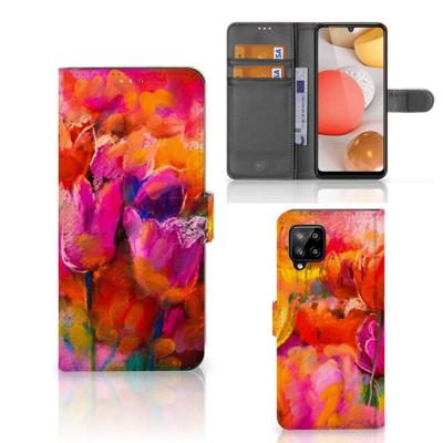 Hoesje Samsung Galaxy A42 5G Tulips Hoesje Samsung Galaxy A42 5G Tulips