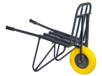 Steenkruiwagen met anti-lek kruiwagenwiel - thumbnail