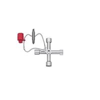 Wiha Schakelkastsleutel kruisvorm dopsleutel - thumbnail