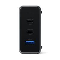 Satechi ST-TC100GM-EU USB-oplader 100 W 1x USB-A, 2x USB-C USB PD Zwart, Grijs Binnen - thumbnail