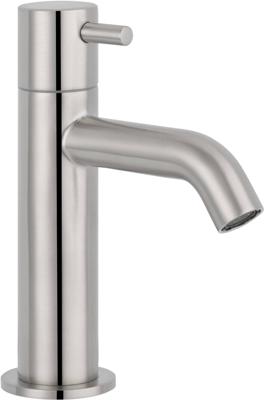 Saqu Eurotrend fonteinkraan met greep geborsteld nikkel