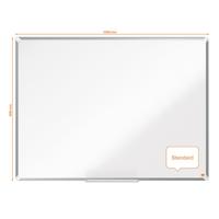 Nobo Premium Plus whiteboard, gelakt staal, magnetisch, 120 x 90 cm - thumbnail