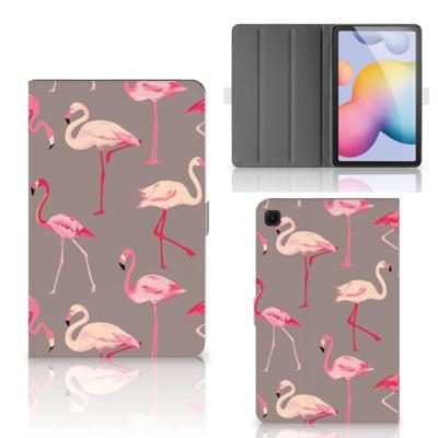 Samsung Galaxy Tab S6 Lite | S6 Lite (2022) Flip Case Flamingo Samsung Galaxy Tab S6 Lite | S6 Lite (2022) Flip Case Flamingo