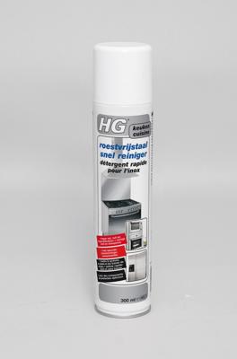 Roestvrijstaal snel reiniger 300ml HG - Hg