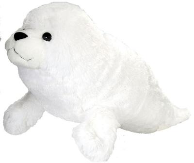 Wild Republic knuffel zeehond junior 76 cm pluche wit Wild Republic knuffel zeehond junior 76 cm pluche wit