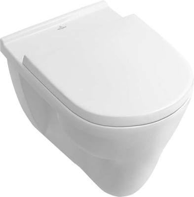 Villeroy & Boch O.Novo hangtoilet vlakspoel wit Villeroy & Boch O.Novo hangtoilet vlakspoel wit