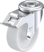 Blickle LER-PO 100G-FI Zwenkwiel met rem Wieldiameter: 100 mm Draagvermogen (max.): 150 kg 1 stuk(s) - thumbnail
