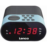 Lenco CR-07 Wekker radio Blauw - thumbnail