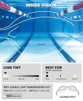 Arena spider - schwimmbrille - thumbnail