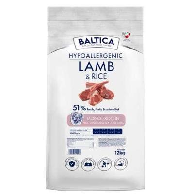 BALTICA Nutraceutic Hypoallergenic L/XL Lamb with rice - droog hondenvoer - 12kg