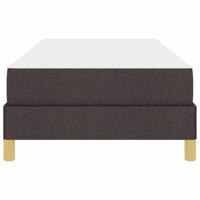 Boxspring bed Bruin 80 x 200 cm Stof, Engineered Hout - thumbnail