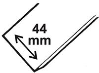 CON:P Blokschaaf 44Mm Metaal - CP834050 - thumbnail