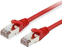 Equip 605524 RJ45 Netwerkkabel, patchkabel CAT 6 S/FTP 5.00 m Rood Vergulde steekcontacten 1 stuk(s) - thumbnail