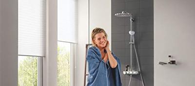 GROHE Euphoria smartcontrol Regendoucheset Opbouw- hoofddouche 31cm - handdouche rond - chroom 26507000 - thumbnail