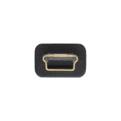 InLine 31820P USB-kabel USB 2.0 2 m USB A Mini-USB B Zwart