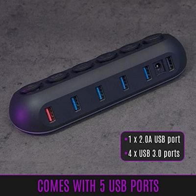 Streamplify HUB DECK 5 RGB-controller Zwart, RGB
