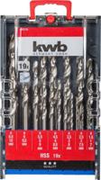 kwb 109119 HSS Metaal-spiraalboorset 19-delig 1 mm, 1.5 mm, 2 mm, 2.5 mm, 3 mm, 3.5 mm, 4 mm, 4.5 mm, 5 mm, 5.5 mm, 6 mm, 6.5 mm, 7 mm, 7.5 mm, 8 mm, 8.5 mm, 9 - thumbnail