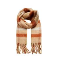 Mango geruite sjaal lichtroze - thumbnail