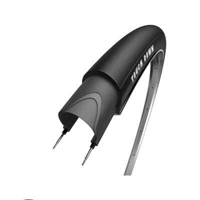 Obor touch down, zwart zonder reflectie, 28x0.9, etrto 23-622, 60 tpi