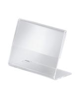 Sigel SI-PA107 Info/prijsstandaard Acryl Transparant Doos A 10 Stuks - thumbnail