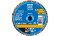 PFERD TOOLS 42719212 CD PFF 75 A 120 Lamellenschijf Diameter 75 mm Brons, Titanium, Titaniumlegering, Koper, Messing, RVS, Grijs/grauw sferoïdisch gietijzer, - thumbnail