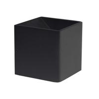 Highlight Wandlamp Stretto 6 Watt 10x10 cm zwart - thumbnail