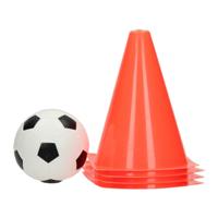 Voetbaltraining Set met Pylonen - thumbnail