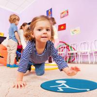 Achoka Bewegen cirkels speelkleed set 1, 4st. - thumbnail