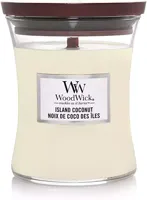 Woodwick Island Coconut Medium Candle - thumbnail