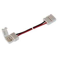 Koppelkabel voor LED Strip - single color - 12V/24V - Clip-Clip - 17 cm - 10 mm - thumbnail