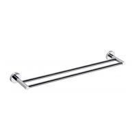 Dubbele Handdoekhouder Sapho X-Round Hangend 65.5 cm Chroom - thumbnail