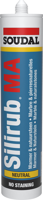 Soudal Silirub MA | Siliconenvoegkit | 310 ml | RAL 7016 - 114060 - thumbnail