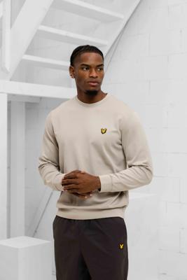 Lyle and Scott Crew Neck Fly Fleece Casual Sweater Heren S