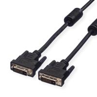 VALUE DVI monitor kabel, DVI M-M, (24+1) dual link, 5 m - thumbnail